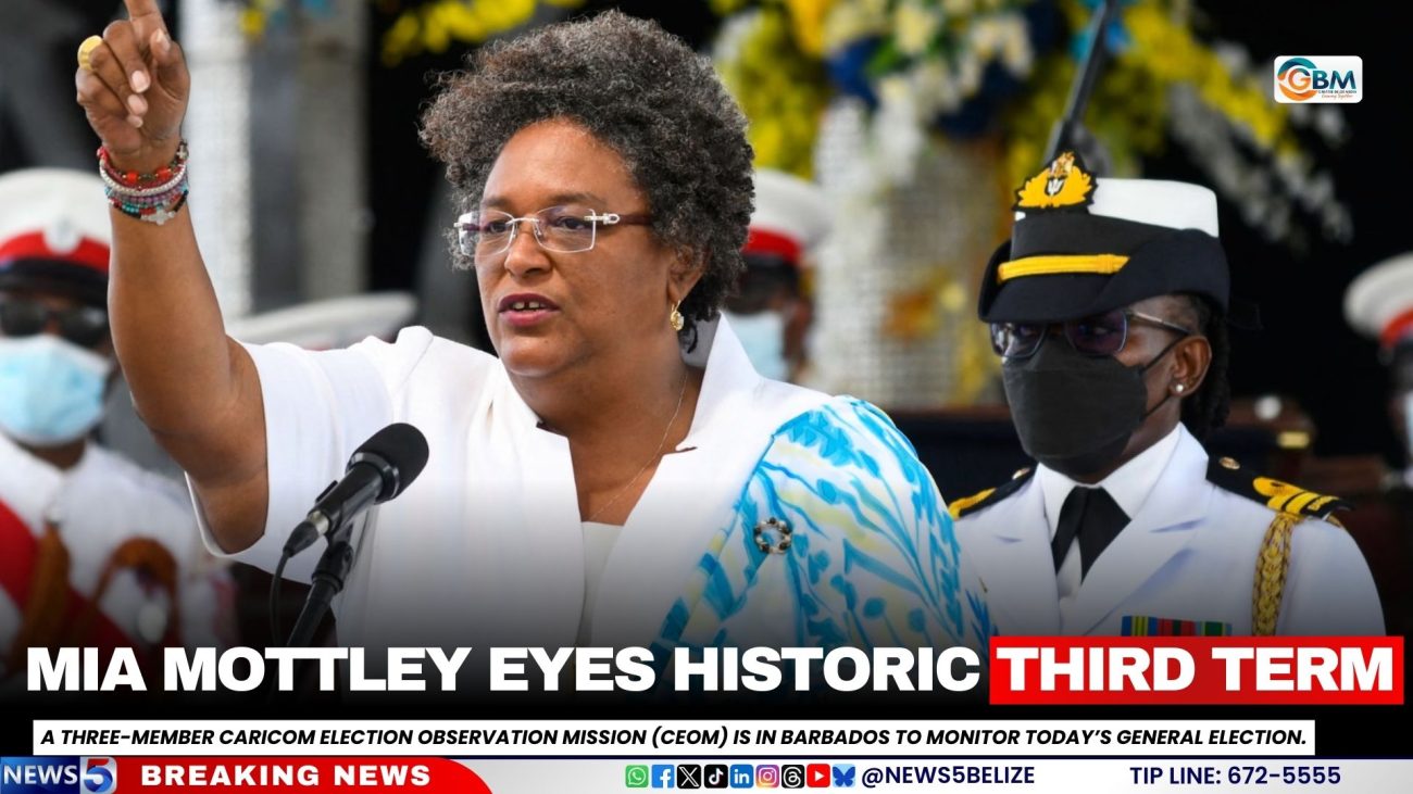 Mia Mottley Eyes Historic Third Term