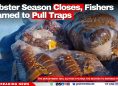 Lobster Season Closes, Fishers Warned to Pull Traps