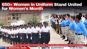 650+ Women in Uniform Stand United for Women’s Month