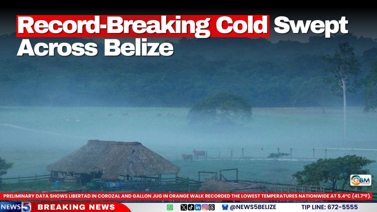 Record-Breaking Cold Swept Across Belize