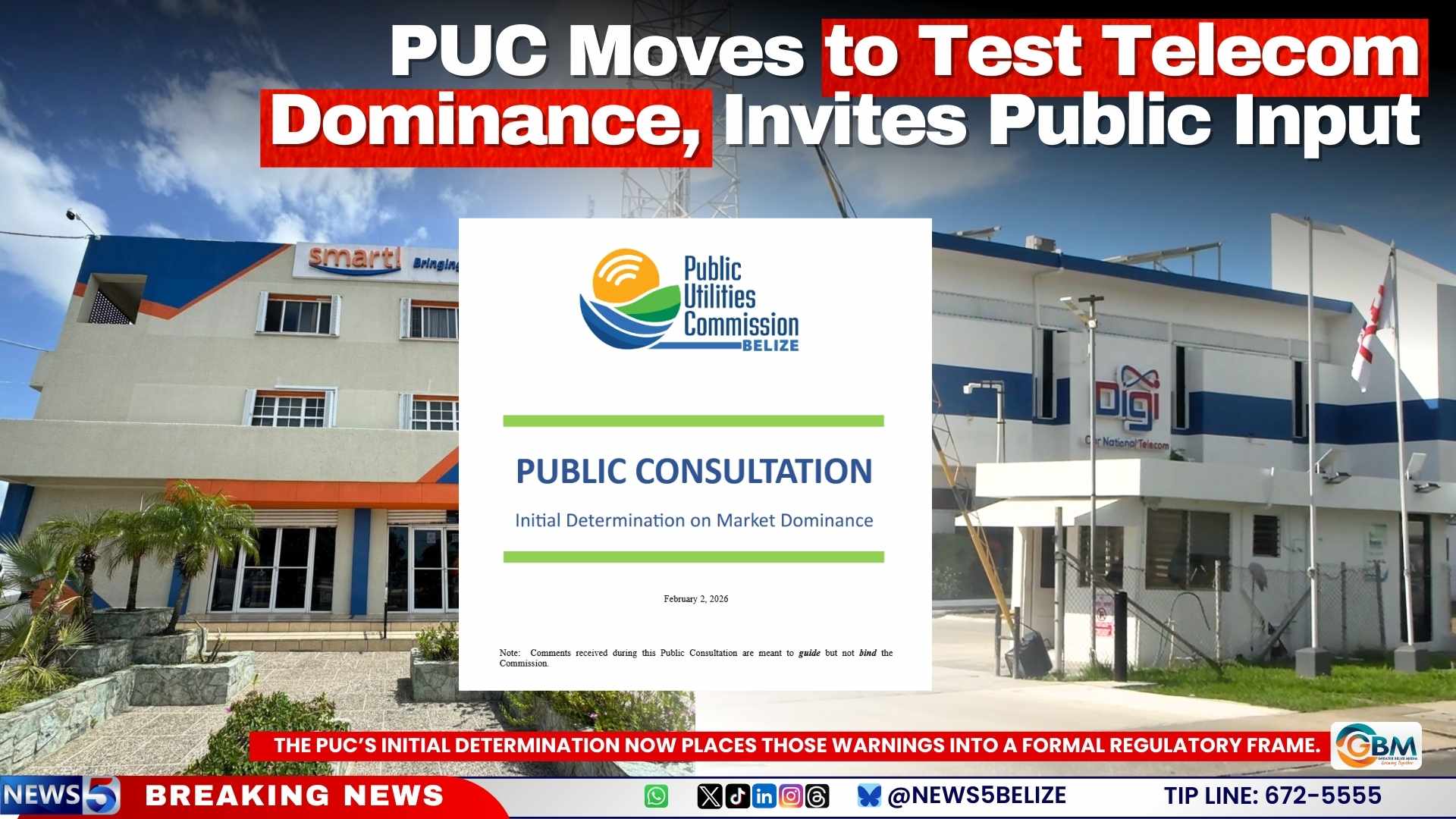PUC Moves to Test Telecom Dominance, Invites Public Input