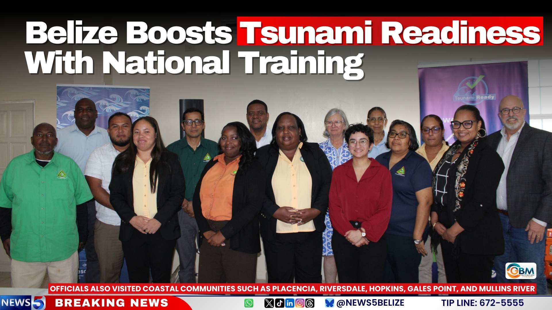Belize Boosts Tsunami Readiness With National Training