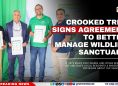 Crooked Tree Signs Agreement to Better Manage Wildlife Sanctuary