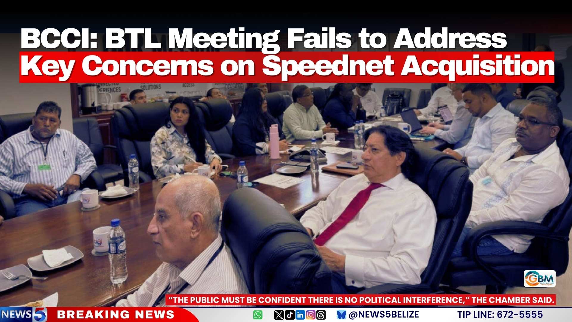 BCCI: BTL Meeting Fails to Address Key Concerns on Speednet Acquisition