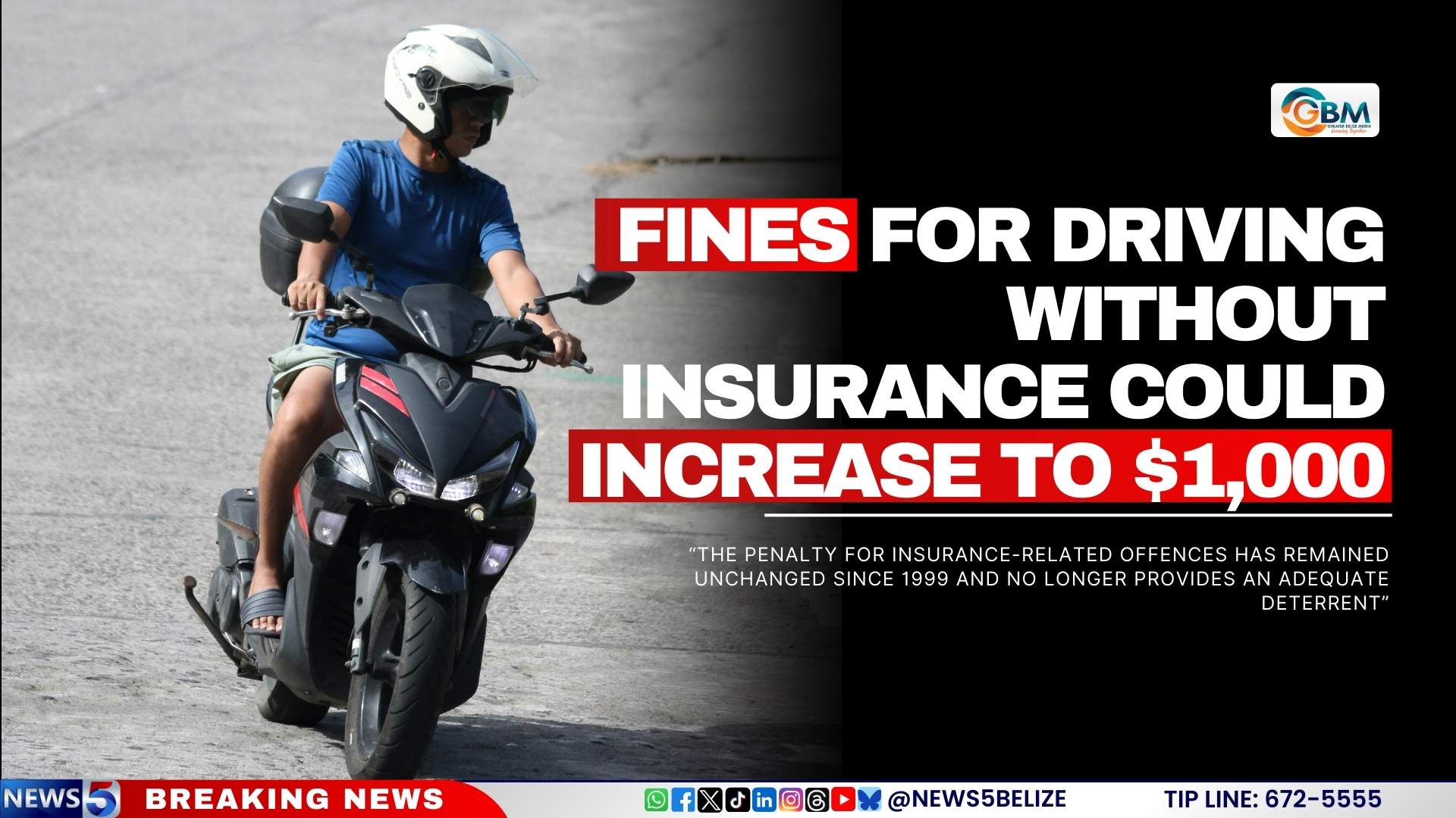 Fines for Driving Without Insurance Could Increase to $1,000