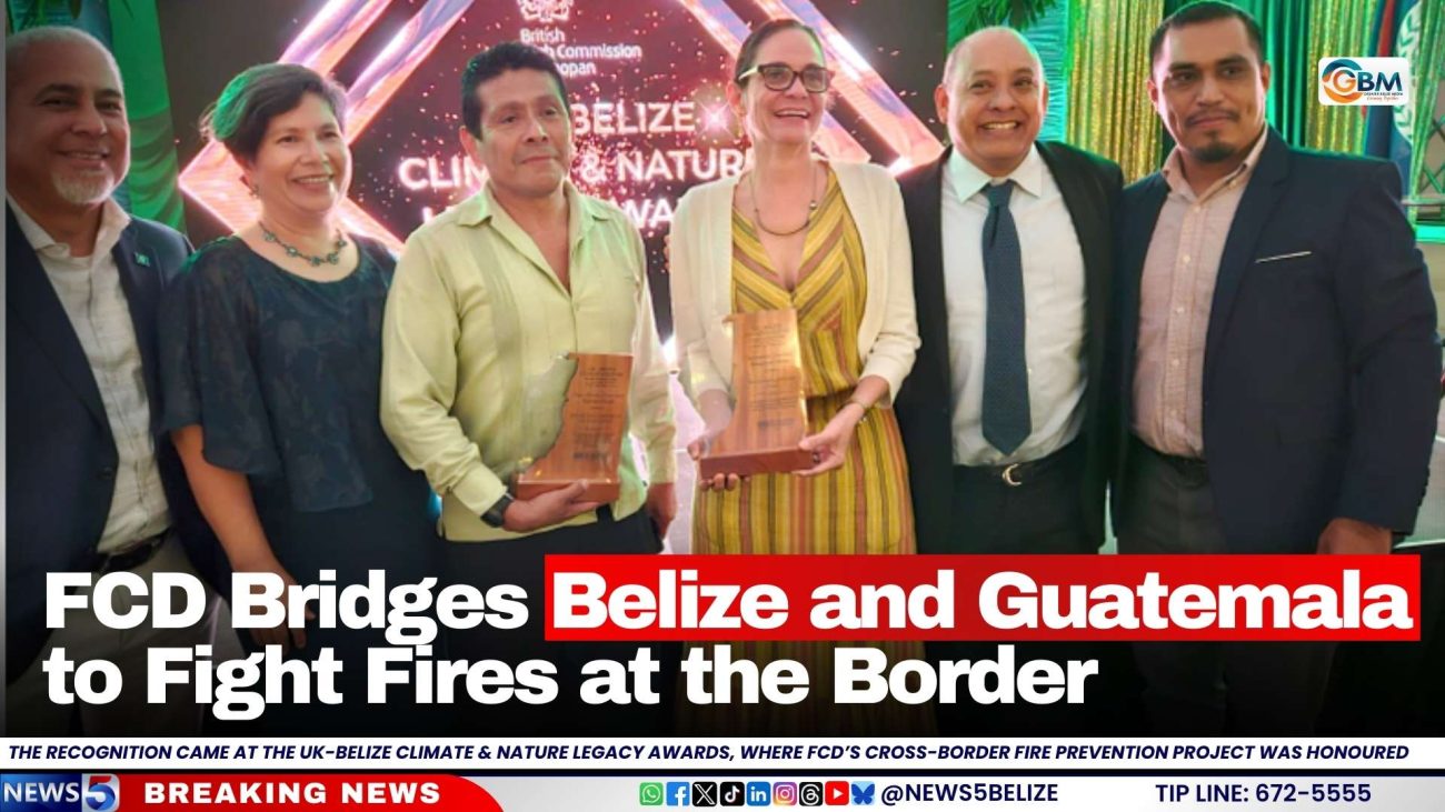 FCD Joins Belize and Guatemala to Fight Fires at the Border