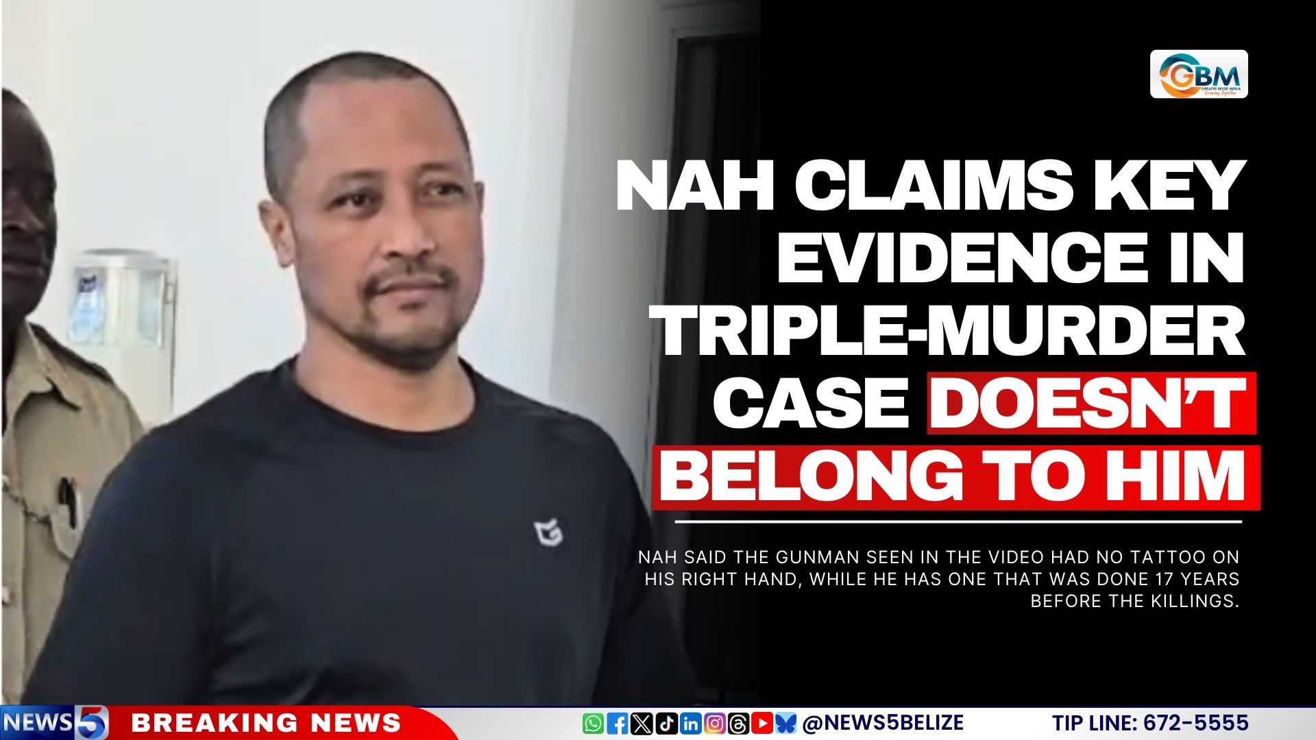 Nah Claims Key Evidence in Triple-Murder Case Doesn’t Belong to Him