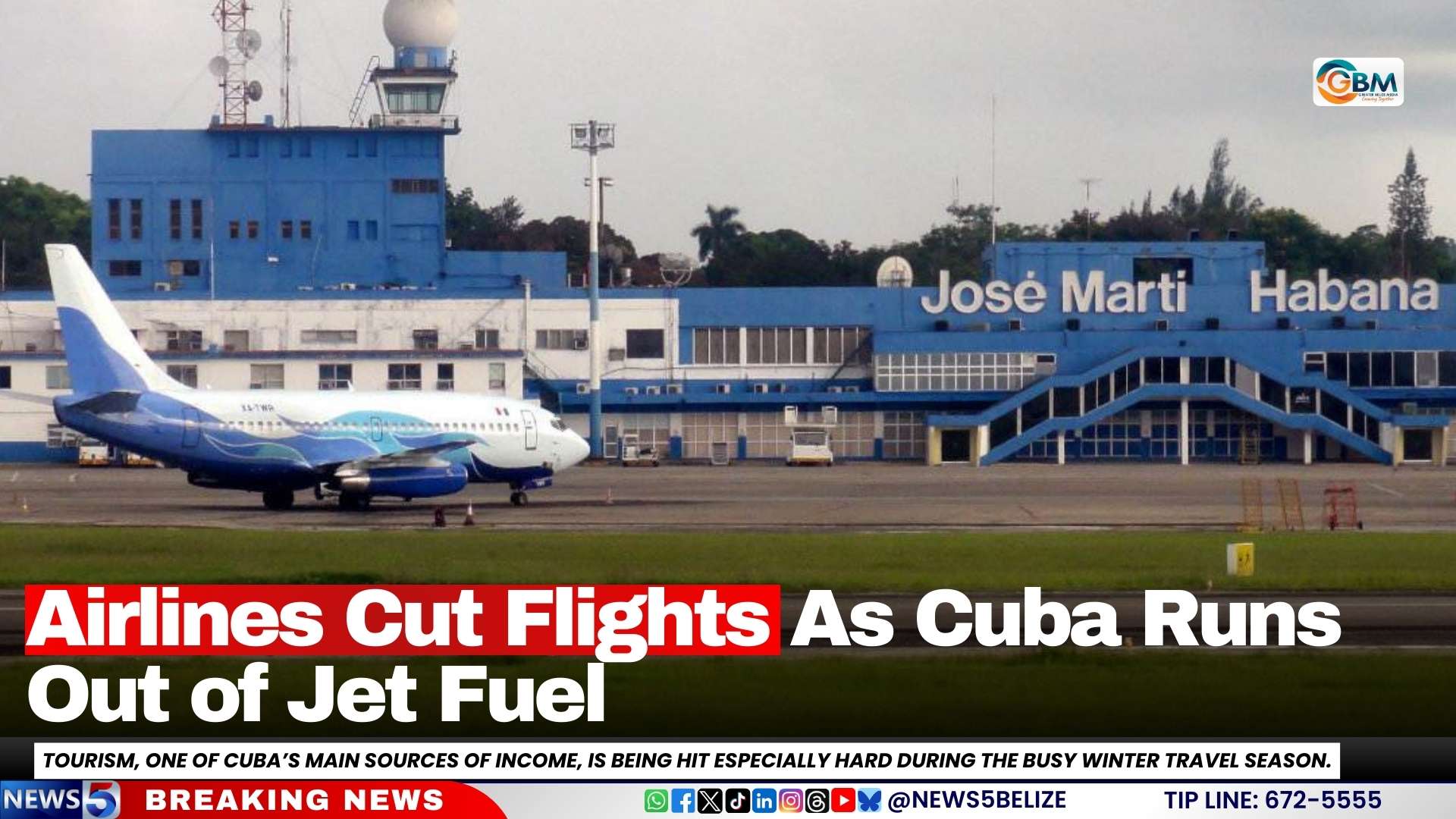 Airlines Cut Flights As Cuba Runs Out of Jet Fuel