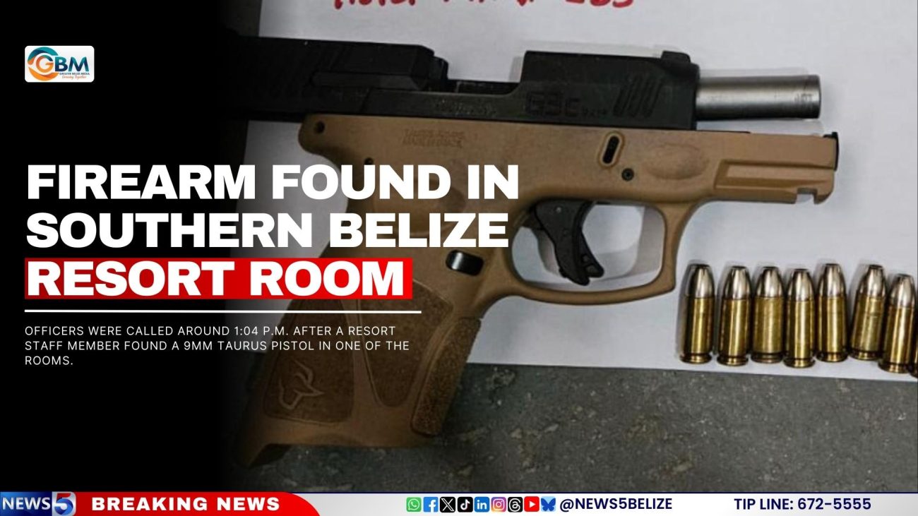 Firearm Found in Southern Belize Resort Room
