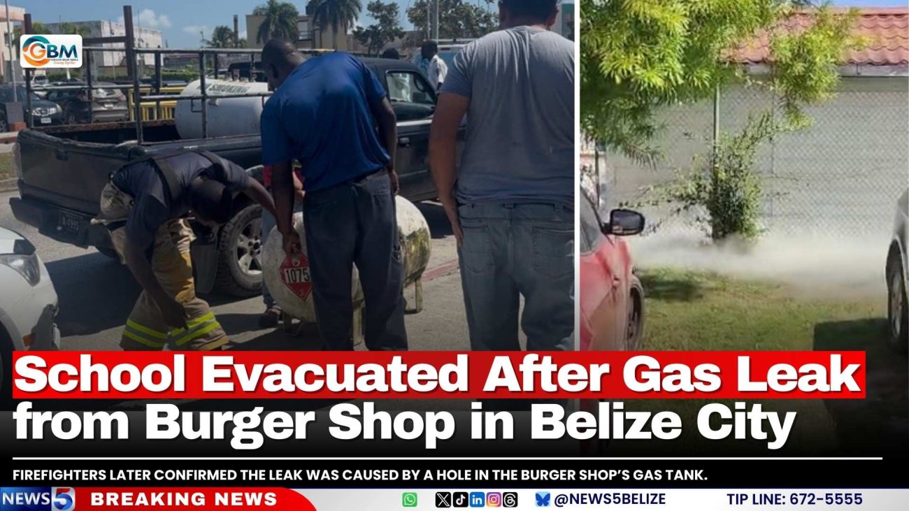 School Evacuated After Gas Leak from Burger Shop in Belize City