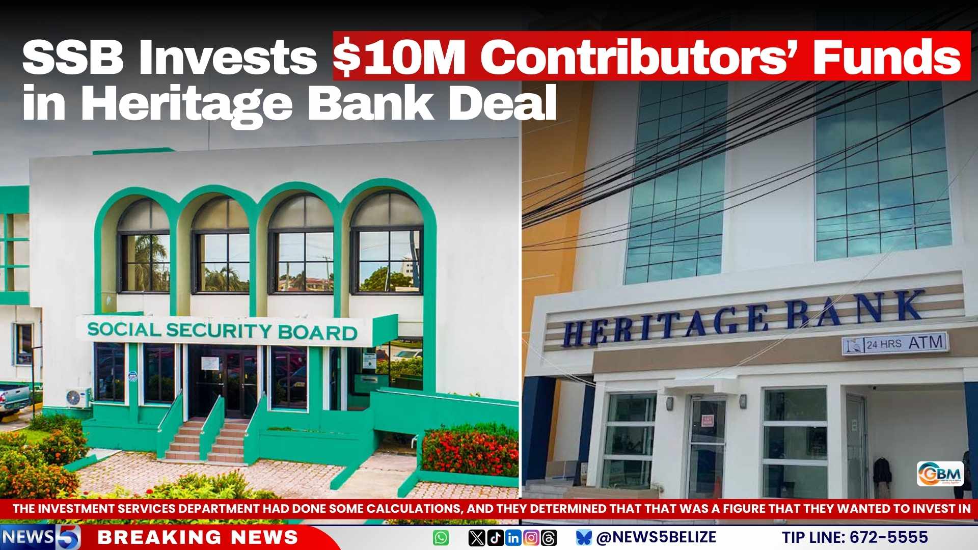 SSB Invests $10M Contributors’ Funds in Heritage Bank Deal