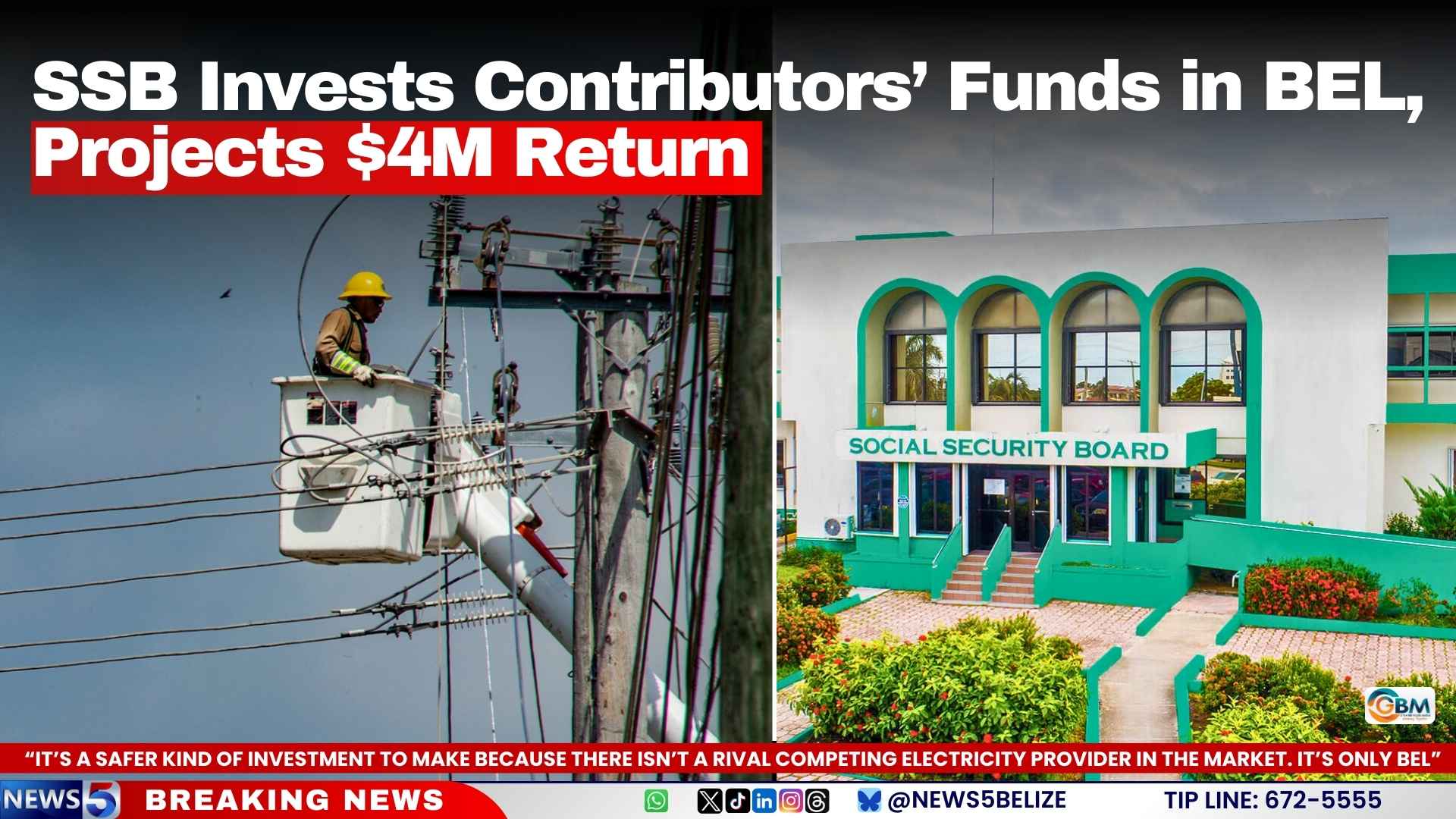 SSB Invests Contributors’ Funds in BEL, Projects $4M Return
