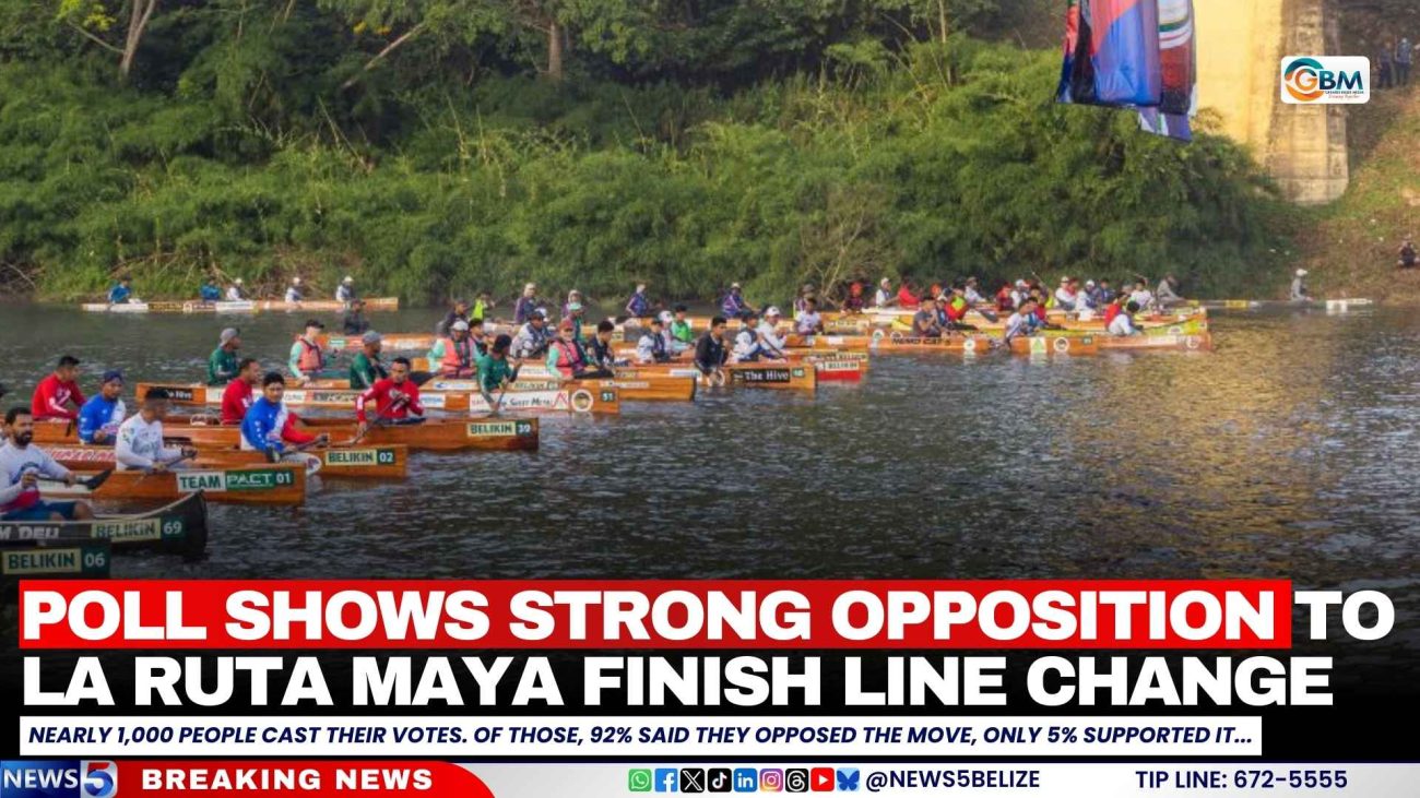 Poll Shows Strong Opposition to La Ruta Maya Finish Line Change