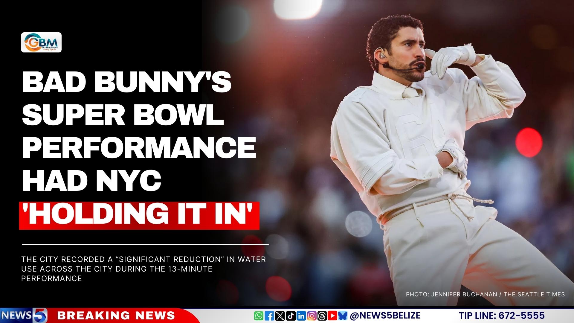 Bad Bunny's Super Bowl performance had NYC 'holding it in'