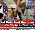 Rescued Pets Feel the Love at Valentine’s Clinic in Belize City