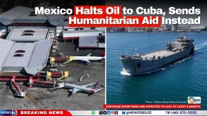 Mexico Halts Oil to Cuba, Sends Humanitarian Aid Instead
