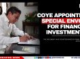 Coye Appointed Special Envoy for Finance and Investments