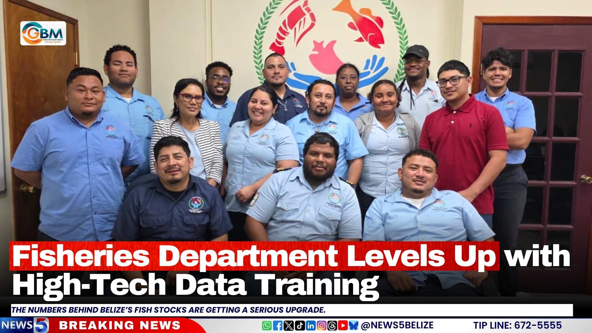 Fisheries Department Levels Up with High-Tech Data Training