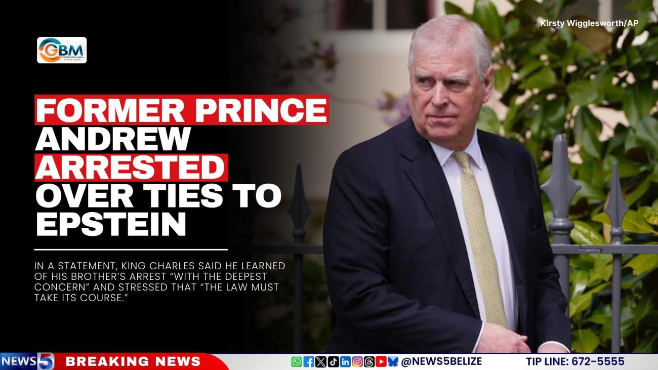Former Prince Andrew Arrested Over Ties to Epstein