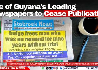 One of Guyana's Leading Newspapers to Cease Publication