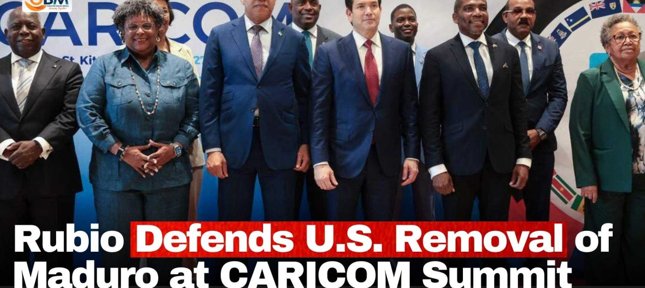 Rubio Defends U.S. Removal of Maduro at CARICOM Summit