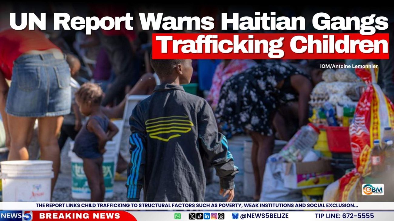 UN Report Warns Haitian Gangs Trafficking Children