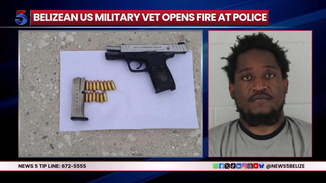 US Military Vet Opens Fire at Police Mobile