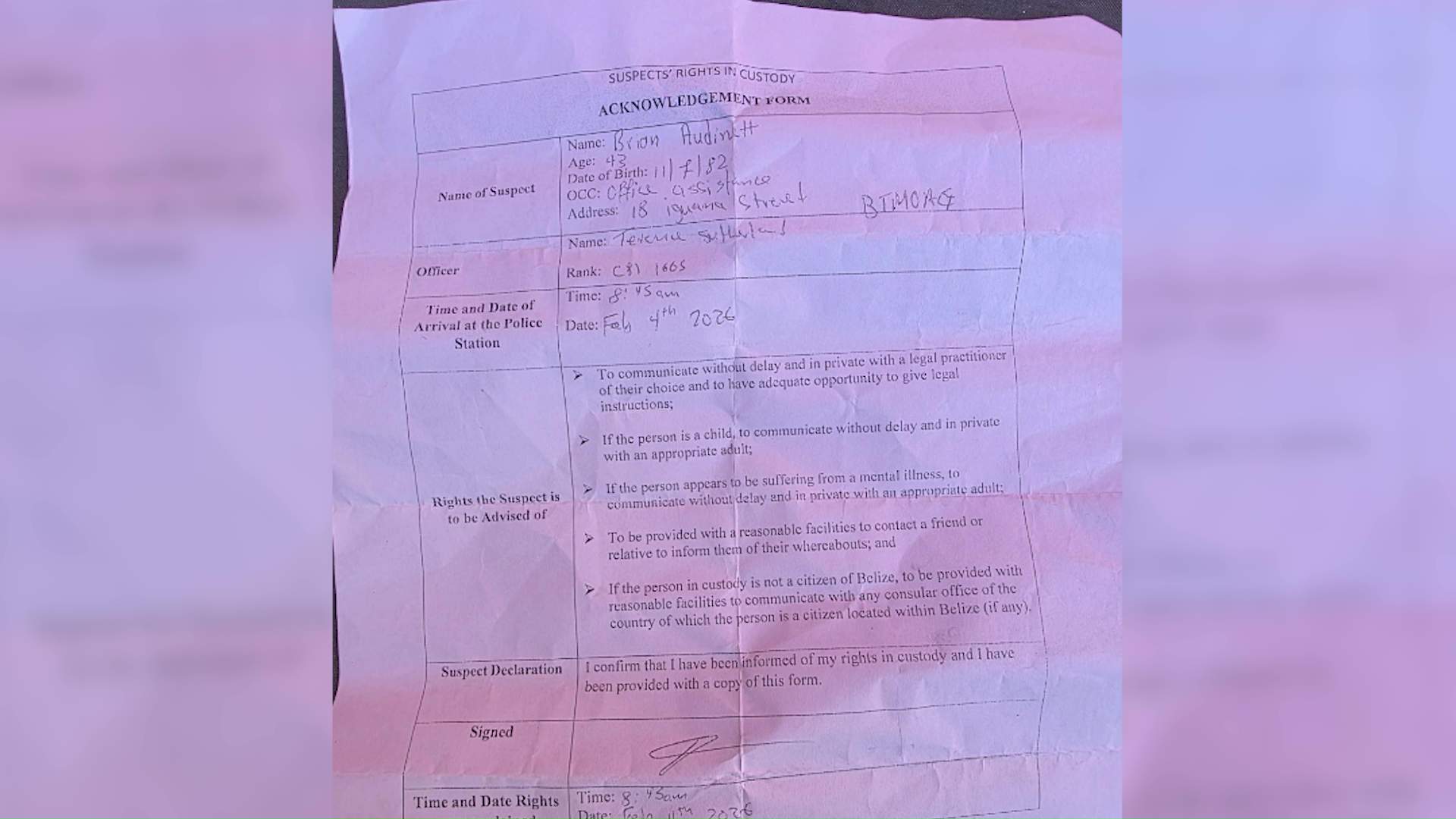 Police Detain ‘Yellowman’ Ahead of Protest, Motive Disputed