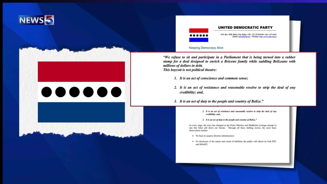 UDP Parliamentarians Boycott House Sitting in Protest