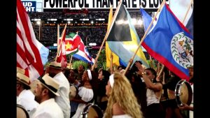 Belize Flag Flies High During Super Bowl Halftime Tribute