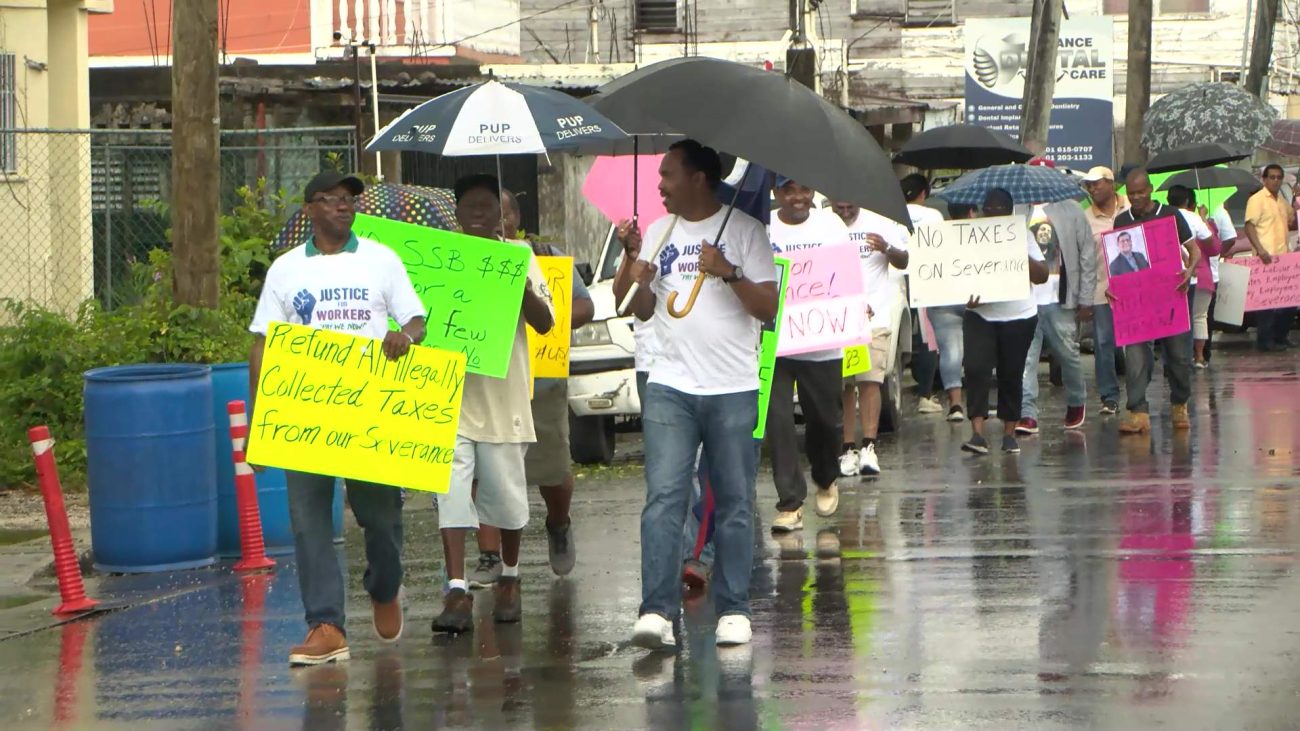 Behind the Placards: Rain‑Soaked Protest for Severance