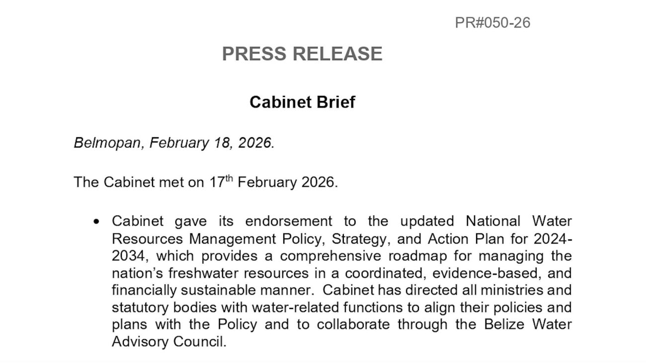 Modern Wastewater System Coming to Caye Caulker