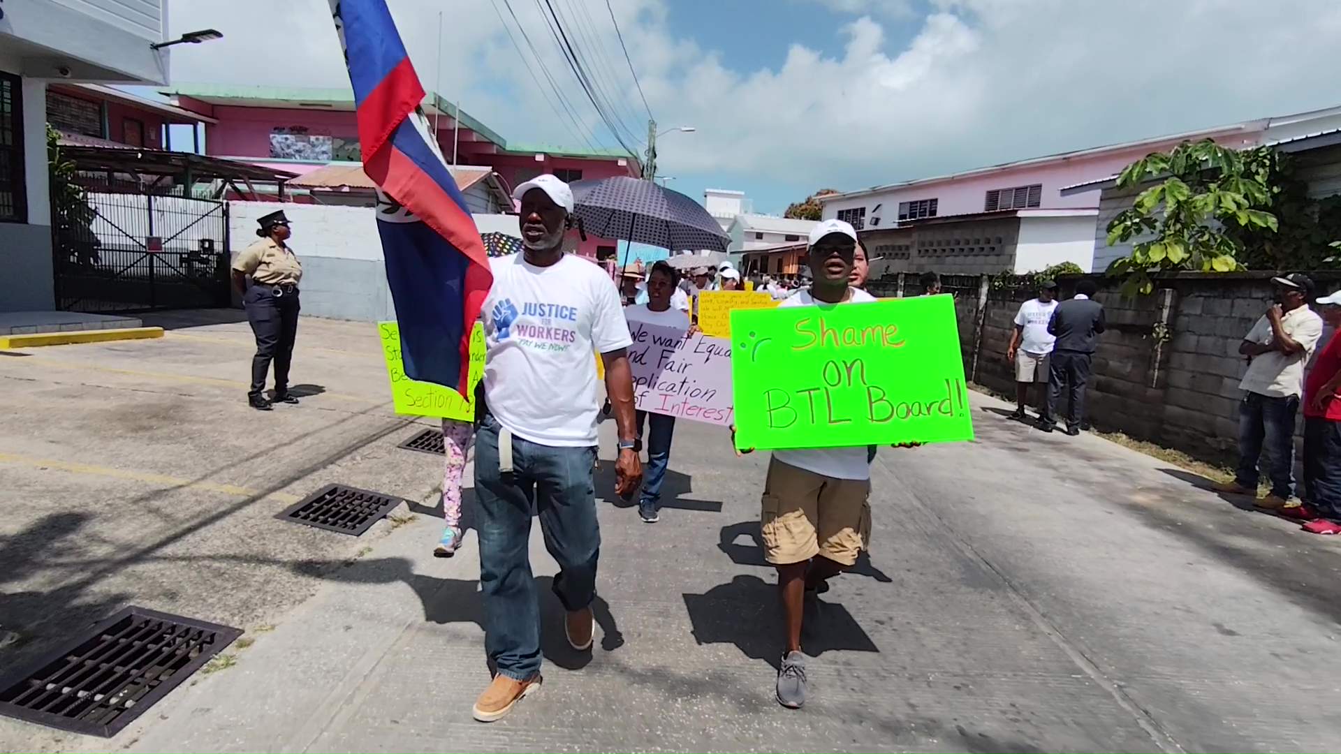 Ex-BTL Workers Bring Protest to Chairman Mark Lizarraga’s Doorstep