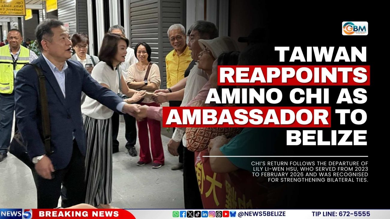 Taiwan Reappoints Amino Chi as Ambassador to Belize