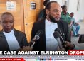 Rape Case Against Elrington Dropped