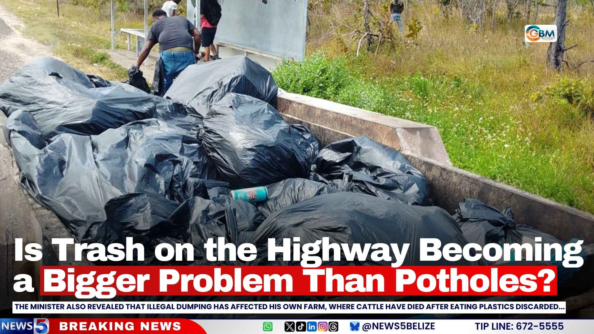 Is Trash on the Highway Becoming a Bigger Problem Than Potholes?