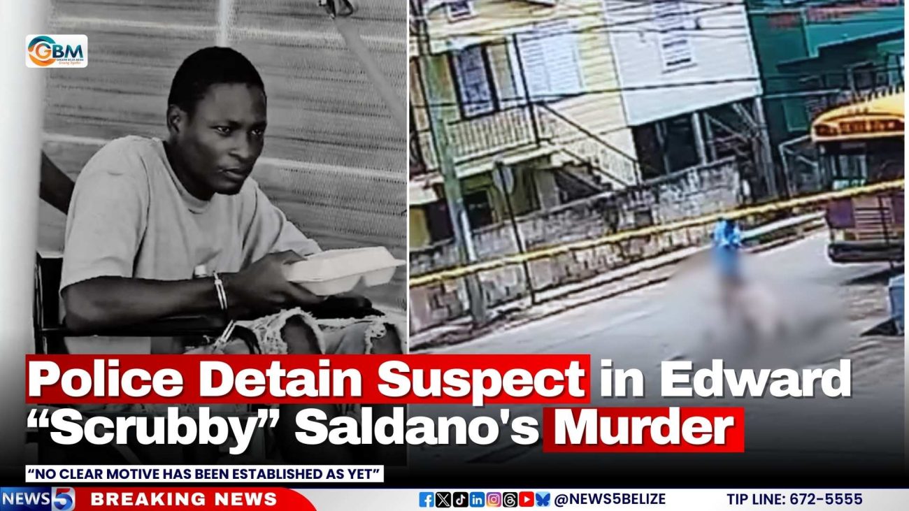 Police Detain Suspect in Edward “Scrubby” Saldano's Murder