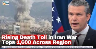 Rising Death Toll in Iran War Tops 1,600 Across Region