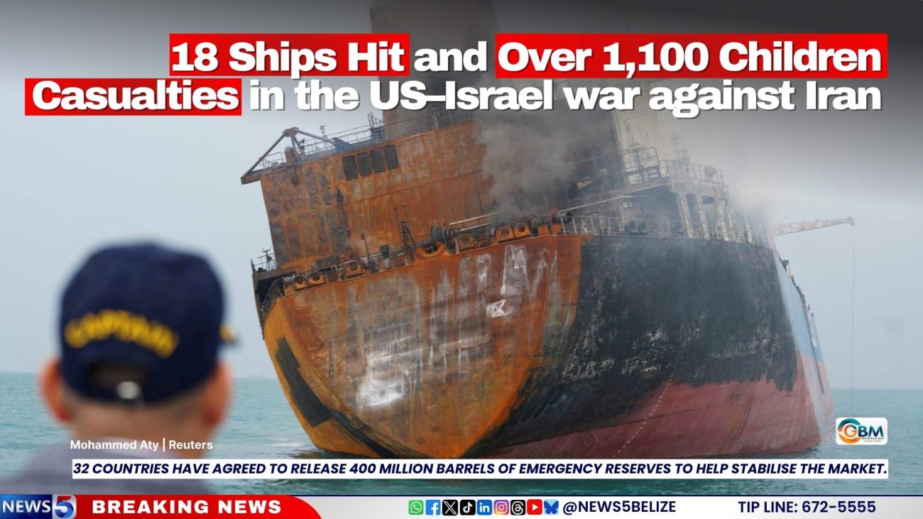 18 Ships Hit and Over 1,100 Children Casualties in the US–Israel war against Iran