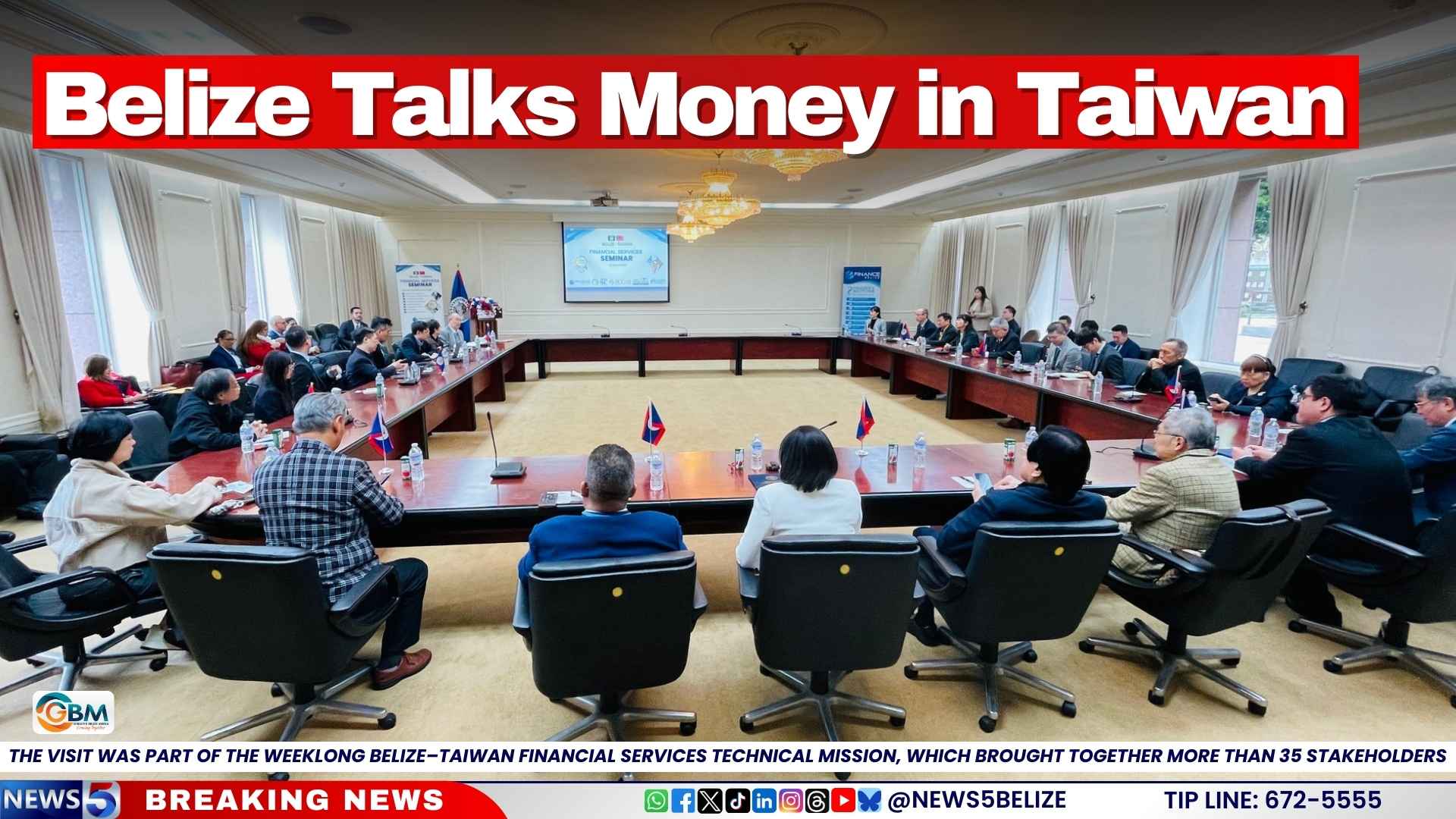 Belize Talks Money in Taiwan
