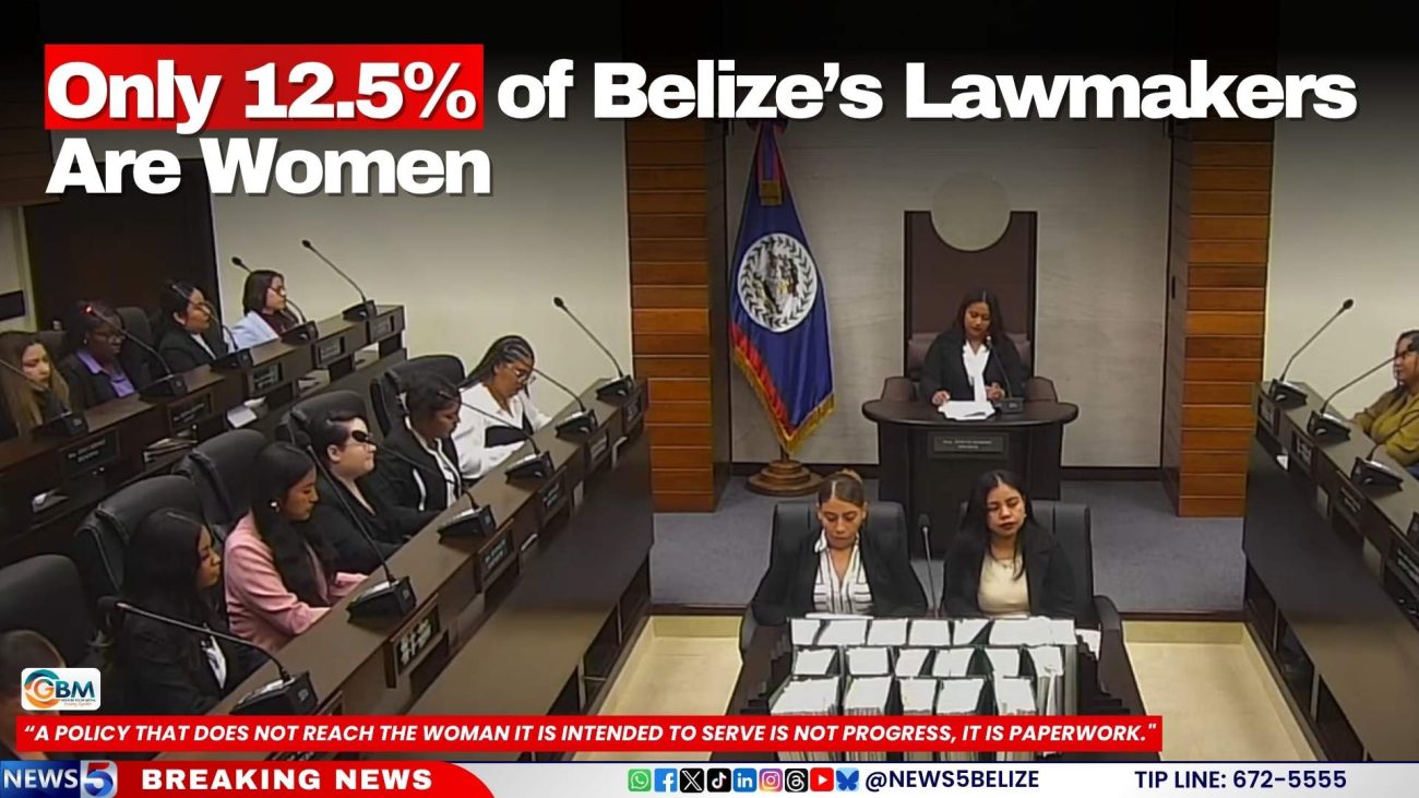 Only 12.5% of Belize’s Lawmakers Are Women