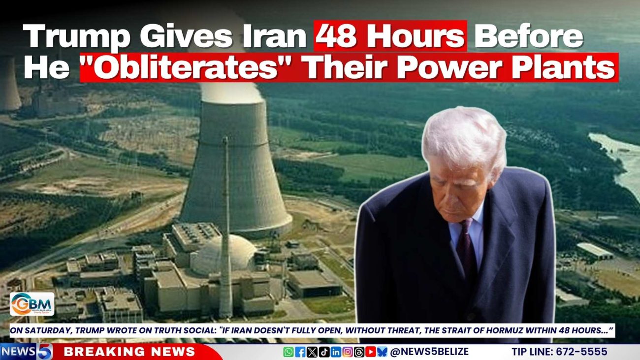 Trump Gives Iran 48 Hours Before He "Obliterates" Their Power Plants