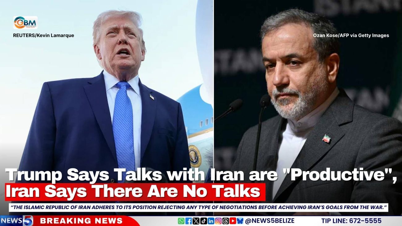 Trump Says Talks with Iran are "Productive", Iran Says There Are No Talks
