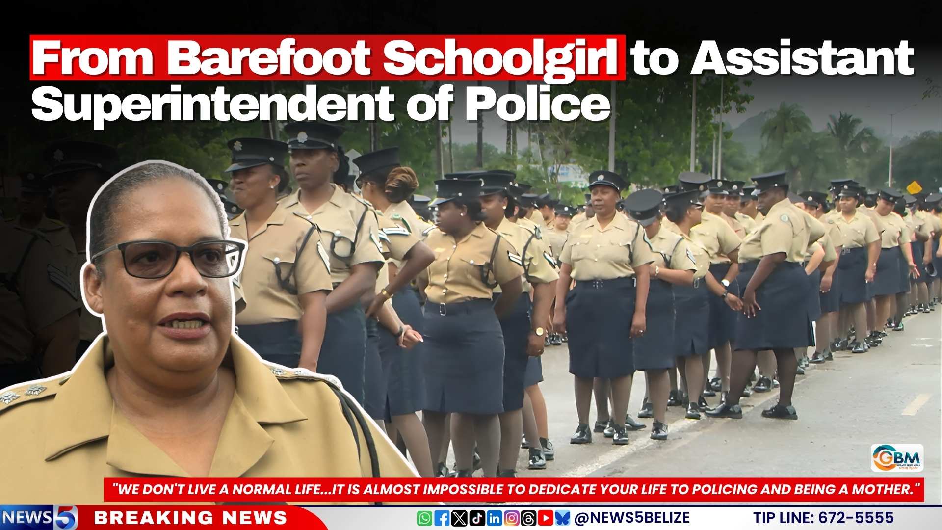 From Barefoot Schoolgirl to Assistant Superintendent of Police