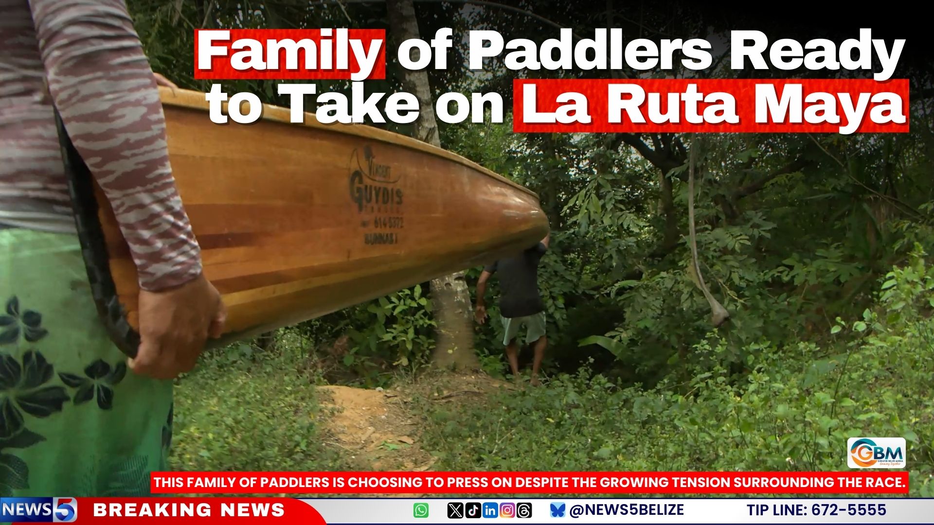 Family of Paddlers Ready to Take on La Ruta Maya