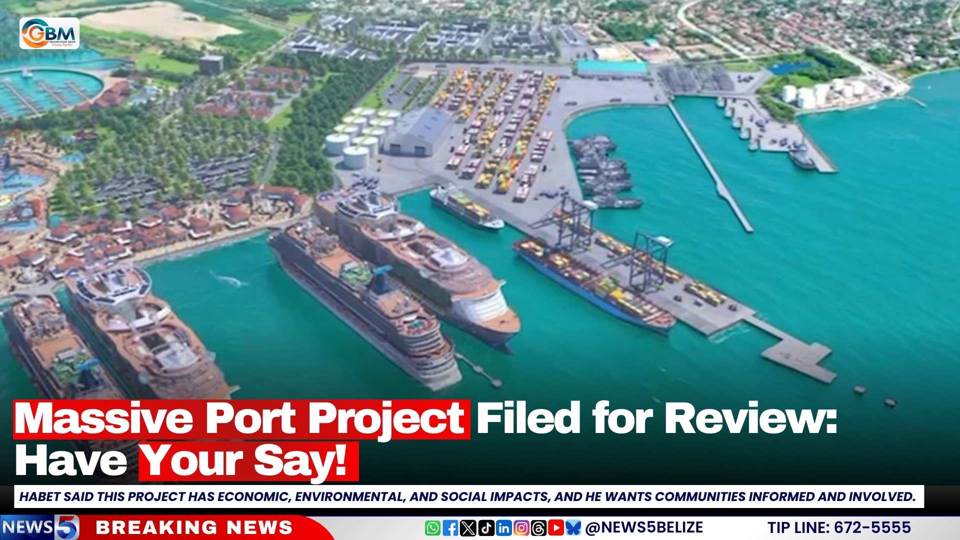 Massive Port Project Filed for Review: Have Your Say!