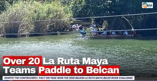 Over 20 La Ruta Maya Teams Paddle to Belcan