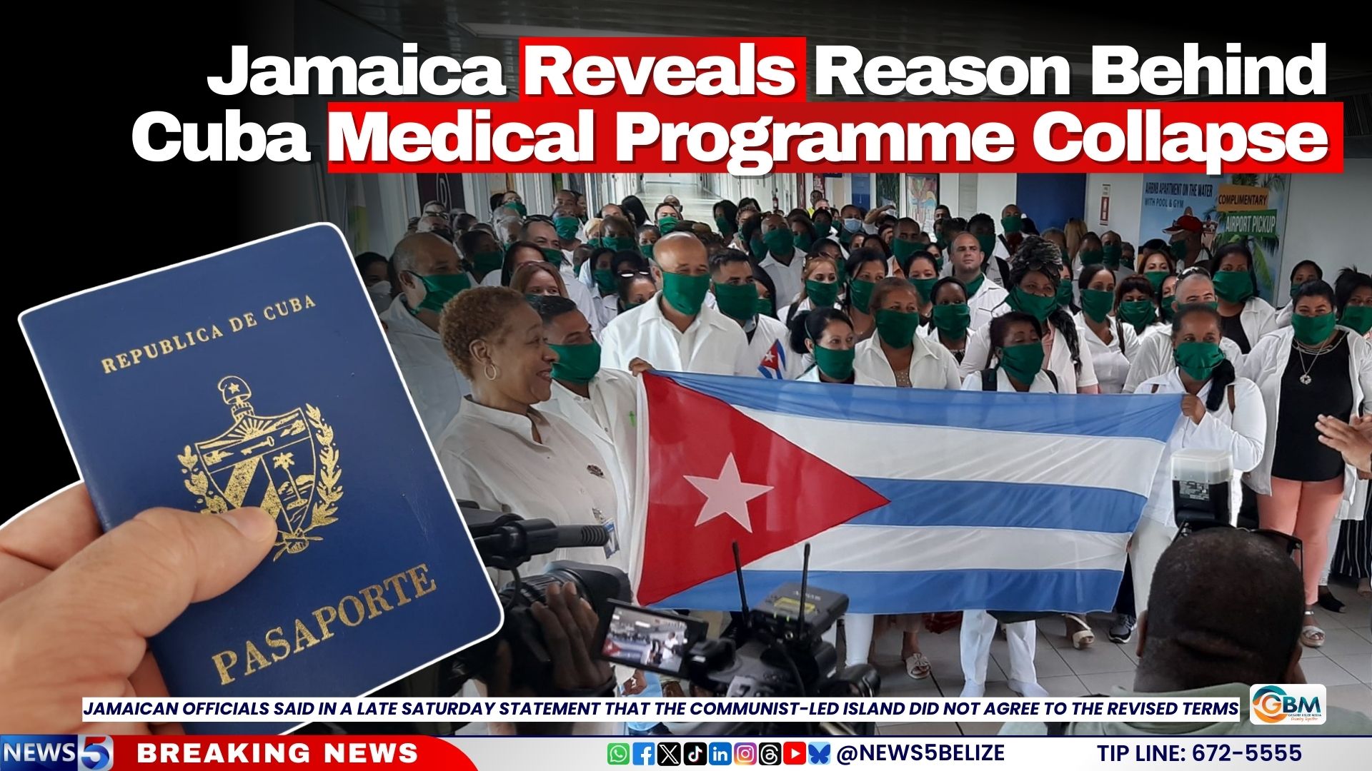Jamaica Reveals Reason Behind Cuba Medical Programme Collapse
