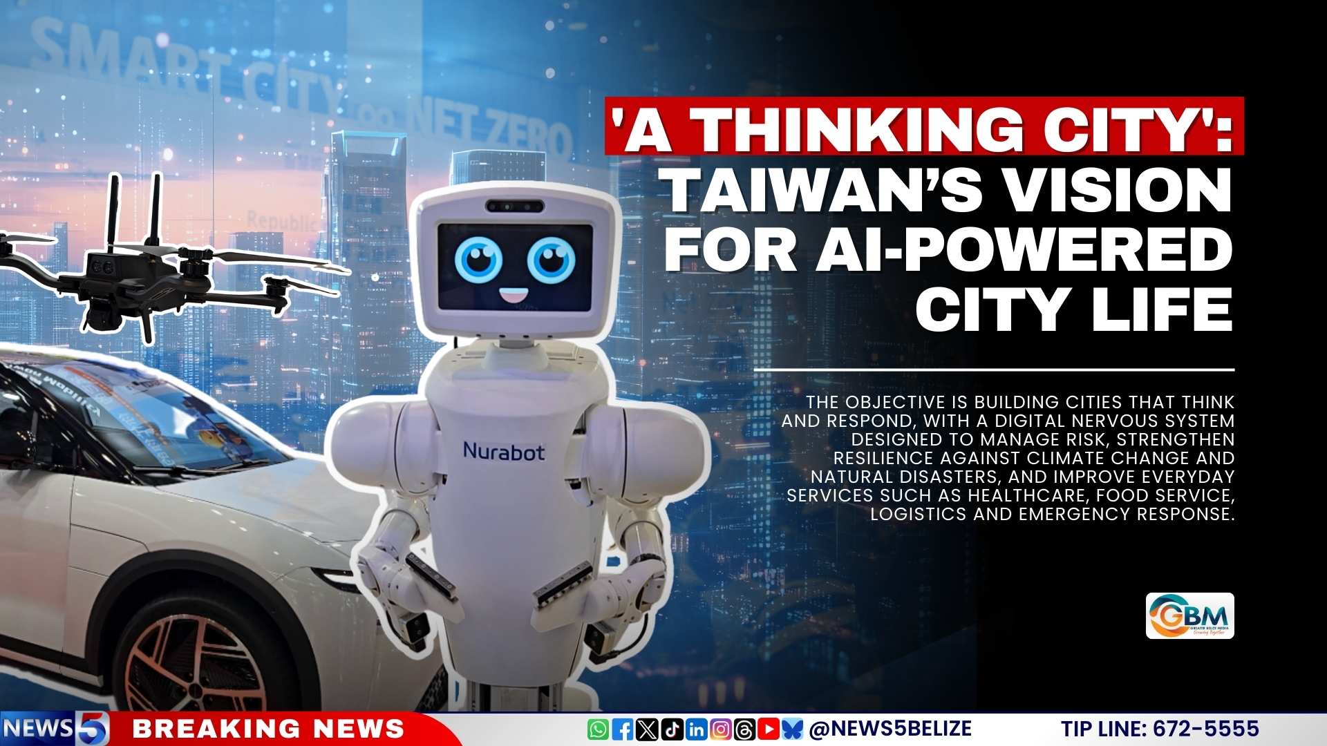 'A Thinking City': Taiwan’s Vision for AI-Powered City Life