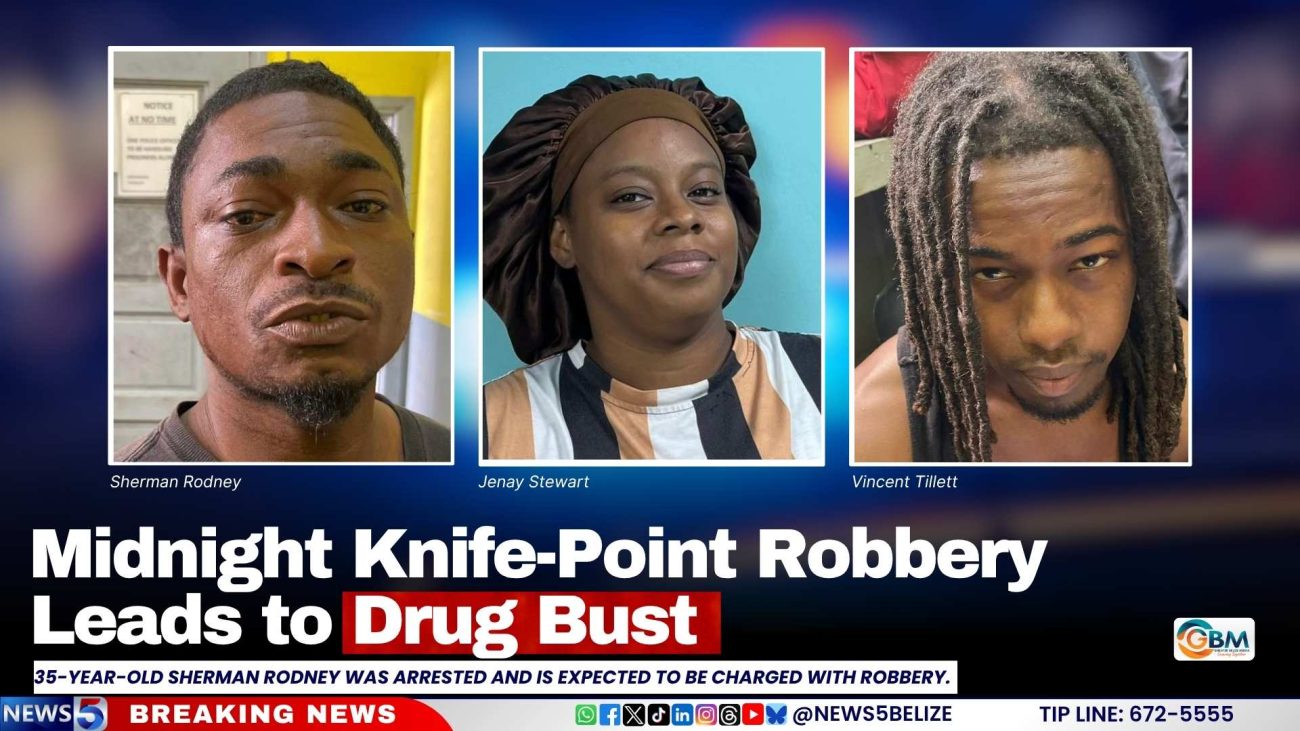 Midnight Knife-Point Robbery Leads to Drug Bust